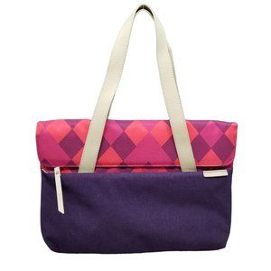 STM Sydney Australia Grace Deluxe Sleeve for 15" Laptop Purple Diamonds Tote Bag